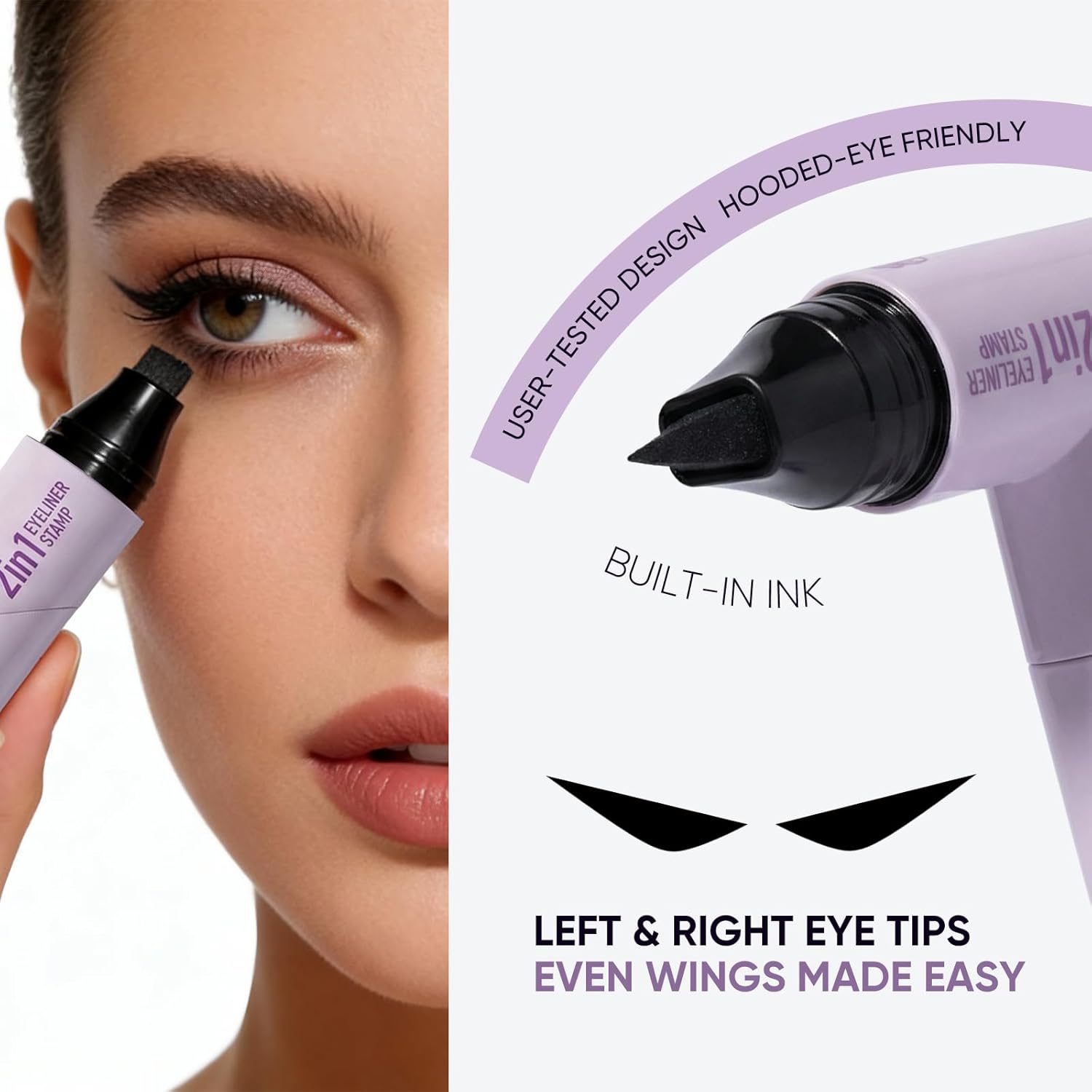 Set Eyeliner Magic pentru Ochi Pisicoși